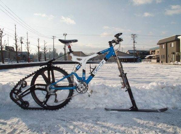 rower na zimę