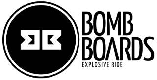 Bikesalon - LONGBOARD BOMBBOARDS #TRICKY# WIELOKOLOROWY - logo bombboards
