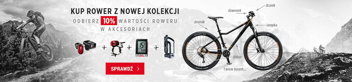 Kup rower w sklepie BikeSalon.pl i odbierz akcesoria za free!